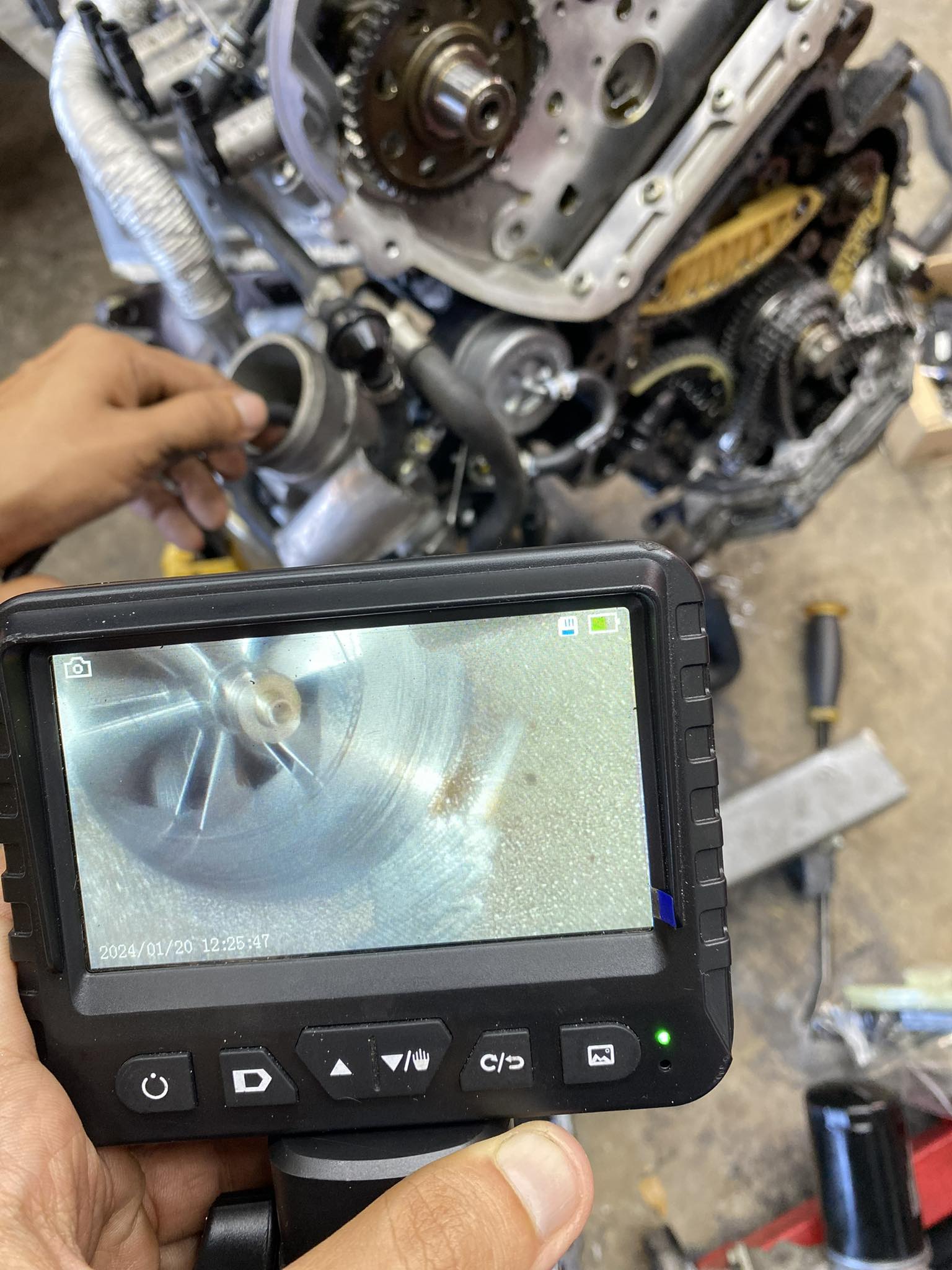 European vehicle diagnostic inspection